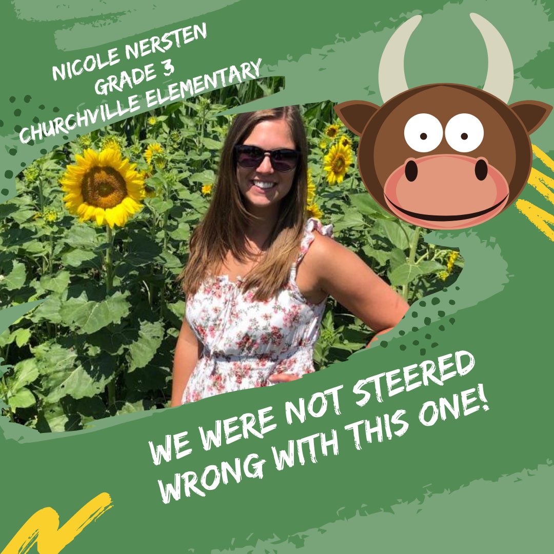 We were not steered wrong with this one! Nicole has joined the Churchville Elementary Chargers as Grade 3 Teacher. Welcome to <a href="/HCPSchooIs/">HCPS</a> Nicole! #hcpschoosetoshine <a href="/cveschargers/">Churchville Chargers</a>