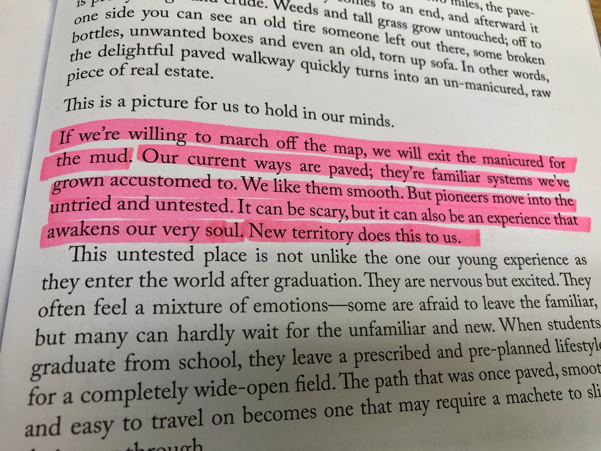 LatreseYounger's tweet photo. https://t.co/Ky25kGYKQJ

Rereading and this resonates well right now. @TimElmore #marchingoffthemap https://t.co/cK4Kia7blC