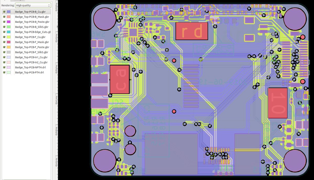 June 18: We order the second round of top board prototypes. Changes:- Experimental windows above the LEDs of the bottom board- Large pads for finger bases ECG measurements- PPG sensor next to the ECG pads for blood pressure estimation- New I2C port expander from  @nxp