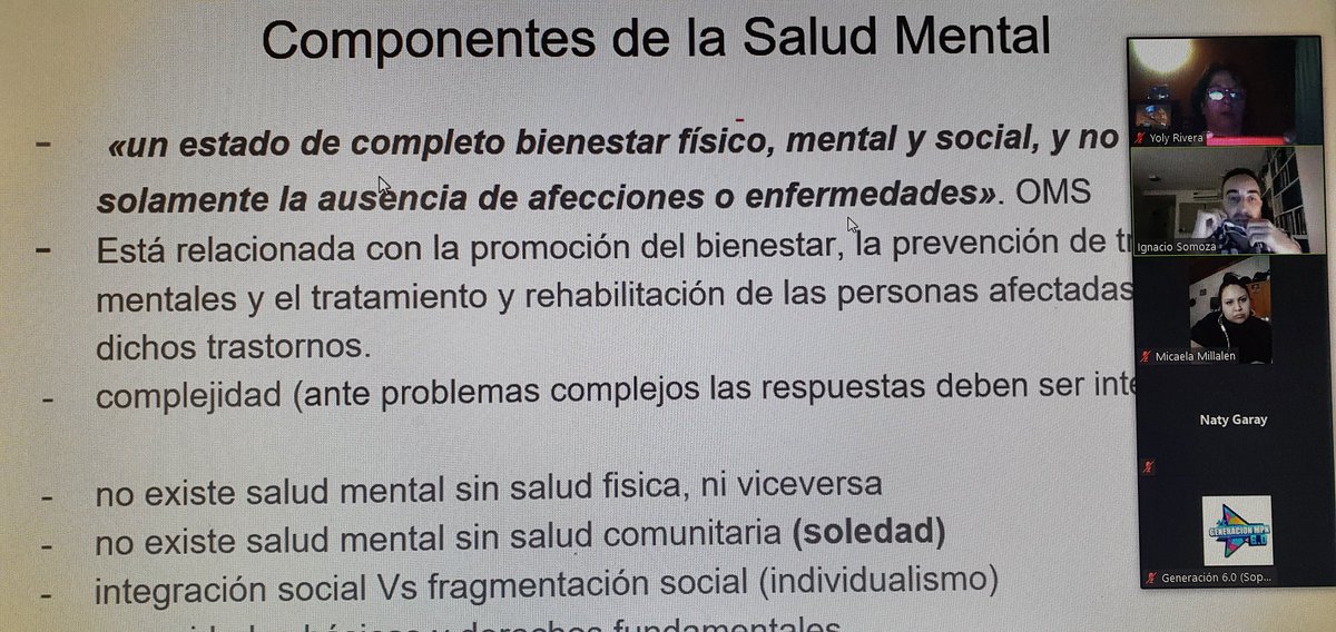 Es la realidad que nos toco