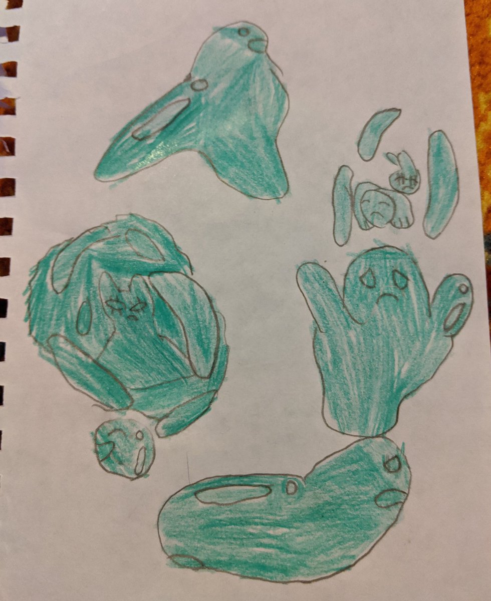 CayeMarsh's tweet photo. Some fan art inspired by #5worlds from my 7yo. Their favorite character: Ram Sam Sam. (I did one, too). https://t.co/pVE8Nnom1t