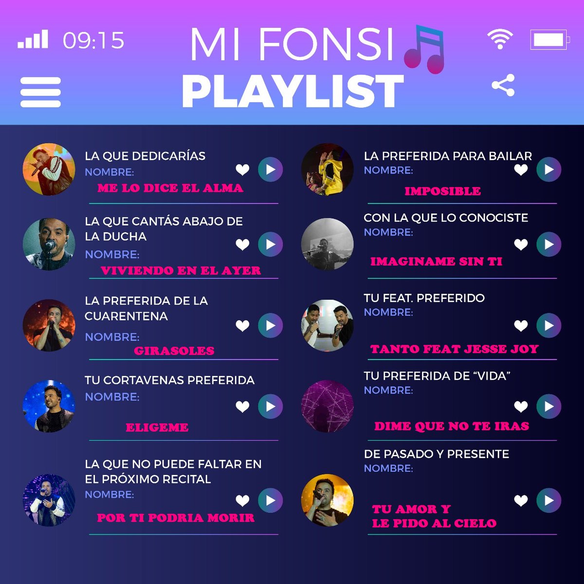 Mi playlist favorita de #Luisfonsi  

<a href="/Fonsisangels/">Fonsi's Angels Arg</a>