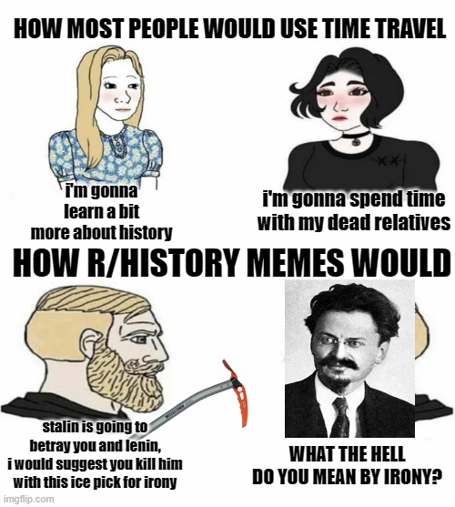 Pin by happn on meme  History memes, The time machine, Memes