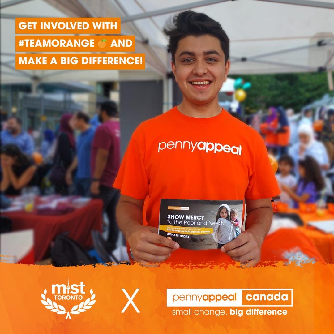 Are you looking to get involved and do your part to help others in need?

Our sponsor <a href="/PennyAppealCa/">Penny Appeal Canada</a> are looking for people who want to make a difference. Check out their website to find out how to join the #TeamOrange ! 🧡🍊🤩
