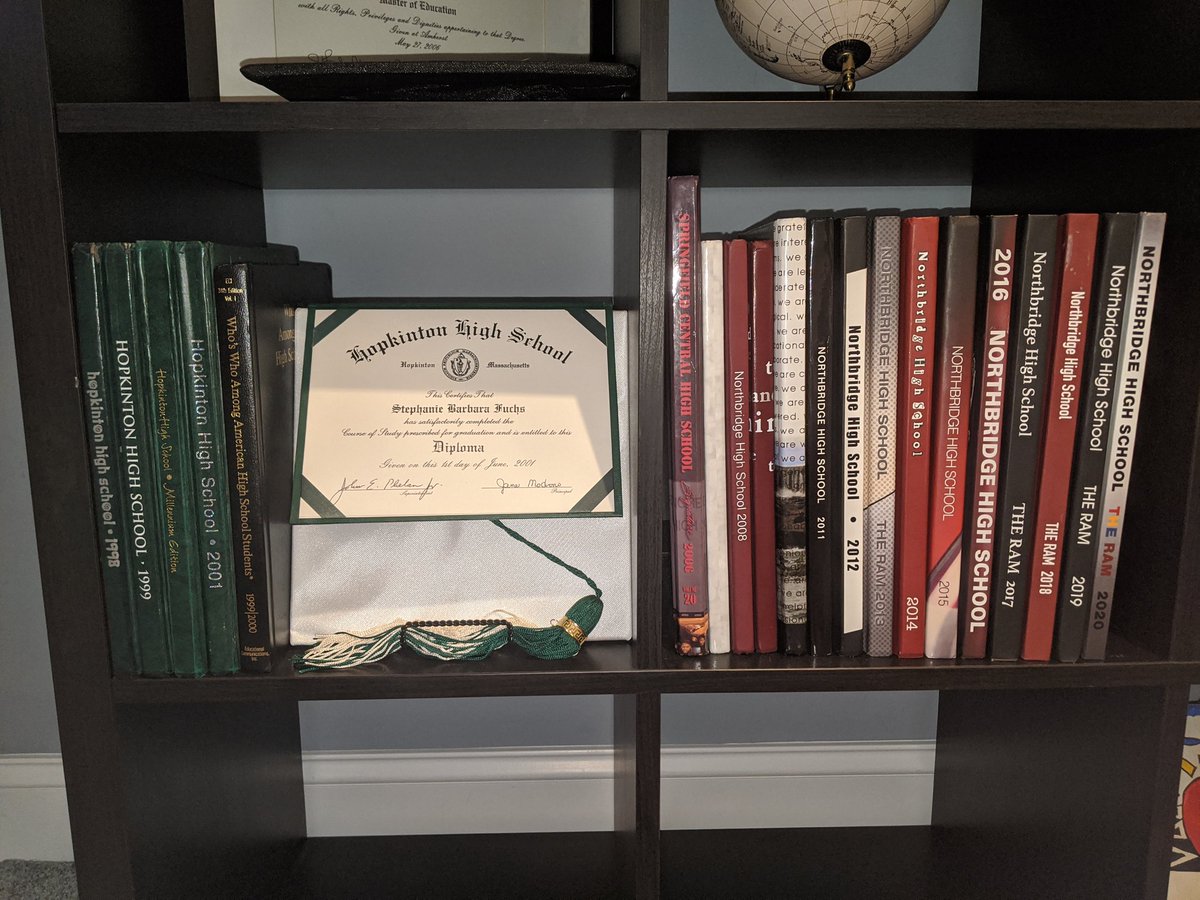 Got the 2019 to 2020 yearbook today. Amazing job as always Mrs. B!  Ironically it's my 20th yearbook.