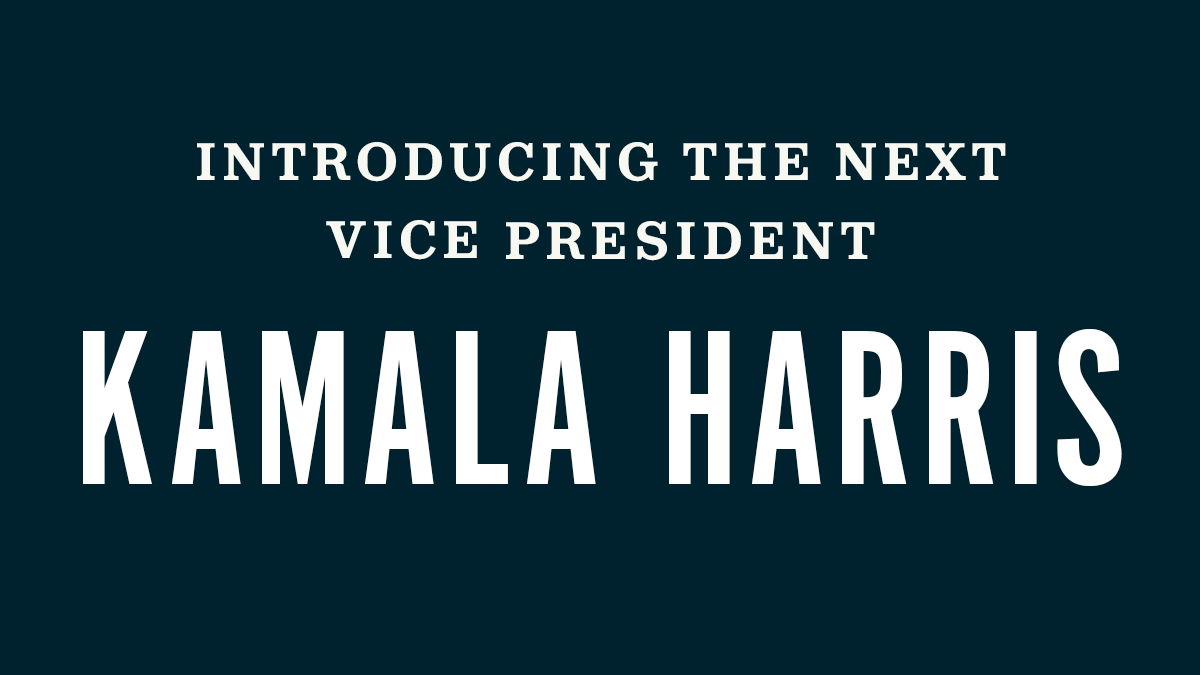 Get to know  @KamalaHarris, our Vice Presidential nominee, and add your name to endorse the full ticket:  https://bit.ly/31H7H4b 