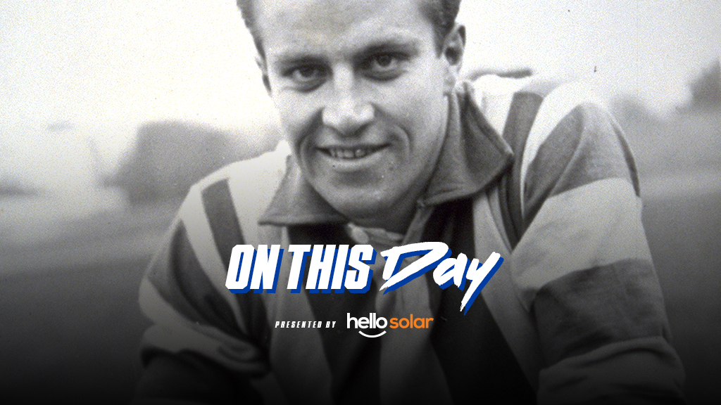 On This Day: Jock Spencer booted a career-high 11 goals against South Melbourne in 1950.

It was the year we played our first ever VFL Grand Final, with Spencer booting 86 goals in 21 games.

He played a total of 153 matches, for 475 goals. 

Presented by <a href="/hellosolaraus/">Hello Solar</a>.