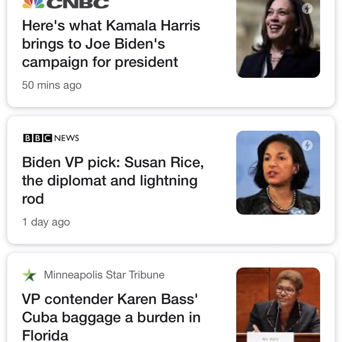 Here's what happens if you search Google News for "baggage" + "campaign." A roster of women!No recent stories about Trump's "baggage" in the campaign—163,000 dead Americans, economic collapse, children in cages, Ukraine, Russia, impeachment—but oh, look at the faces. 8/