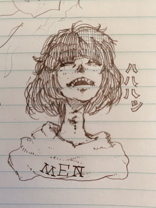 #落書き 
こういうの描きまくりたい 