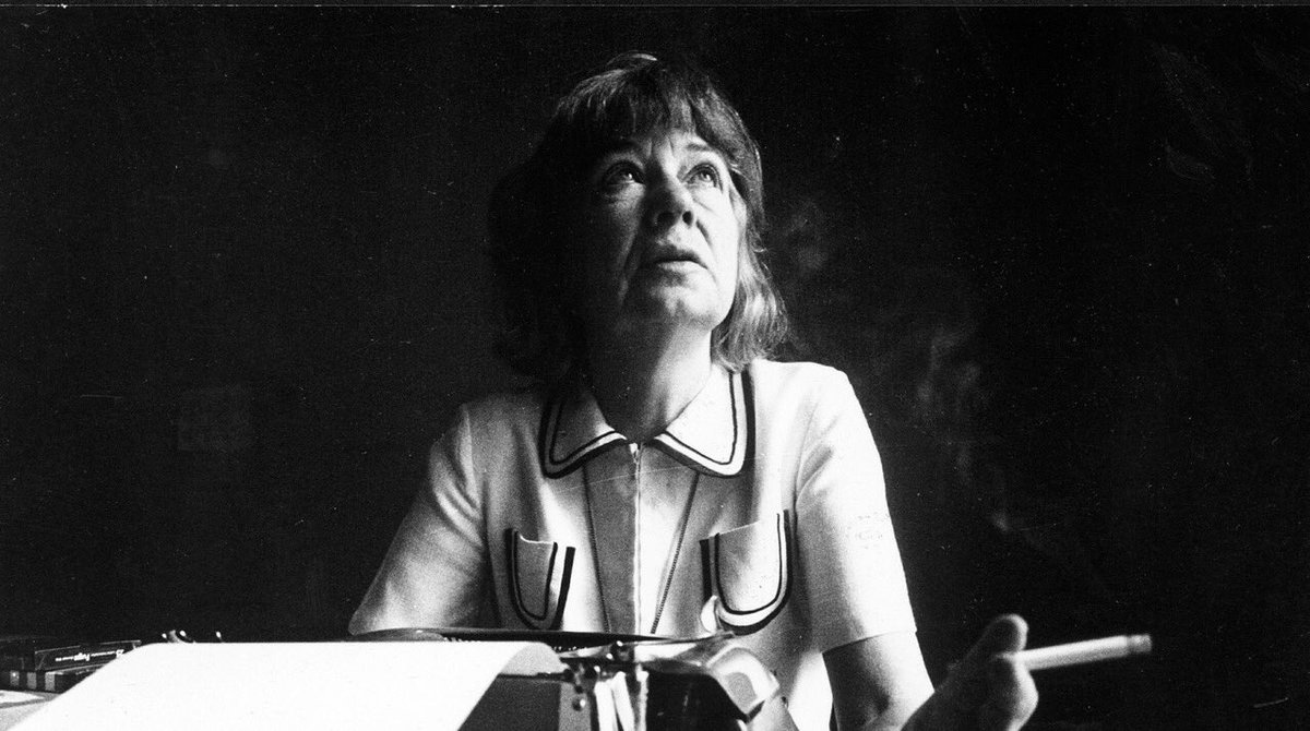 Women writers looking bored and holding a cigarette, part 62 in a series: Tove Ditlevsen