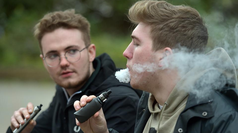 Forbes's tweet photo. Young people who smoke and vape are more likely to get coronavirus https://t.co/ifV6sa8gaQ https://t.co/oYEL786xsU