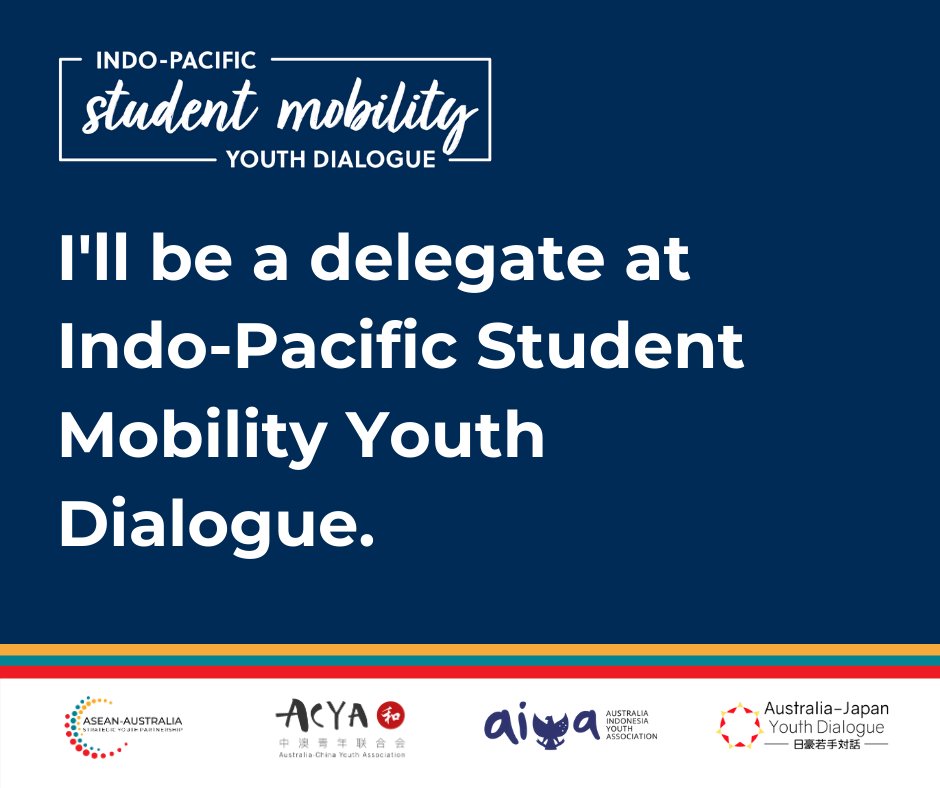 On the 26th of August, I’ll be joining 144 delegates from across Australia to discuss the future of international education and mobility. I’m looking forward to sharing our findings with you! #mobilitydialogue2020 #IPSMYD2020 #ausyouthdiplomacy