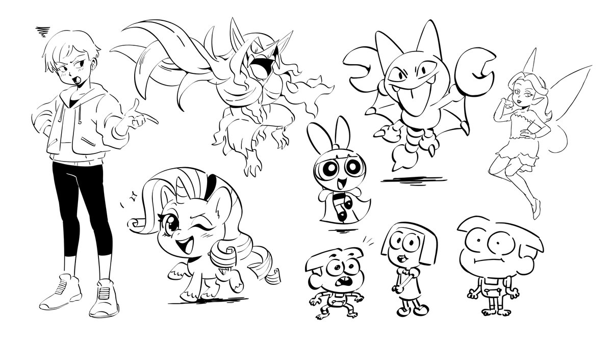 sketch dump! some are WIPs i probably won't finish and some are just doodles 