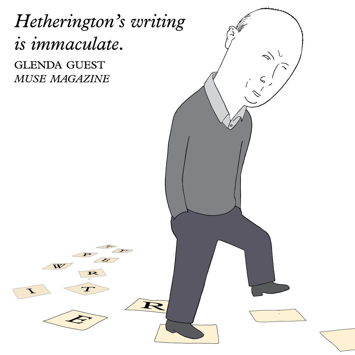 'The distances between stars are small compared to airy hemispheres that separate us, words failing to make a bridge, daily doings unable to fortify the dark reduction.'
From Typewriter, Paul Hetherington's new collection of poems. 
#paulhetherington #lifebeforeman #gazebobooks