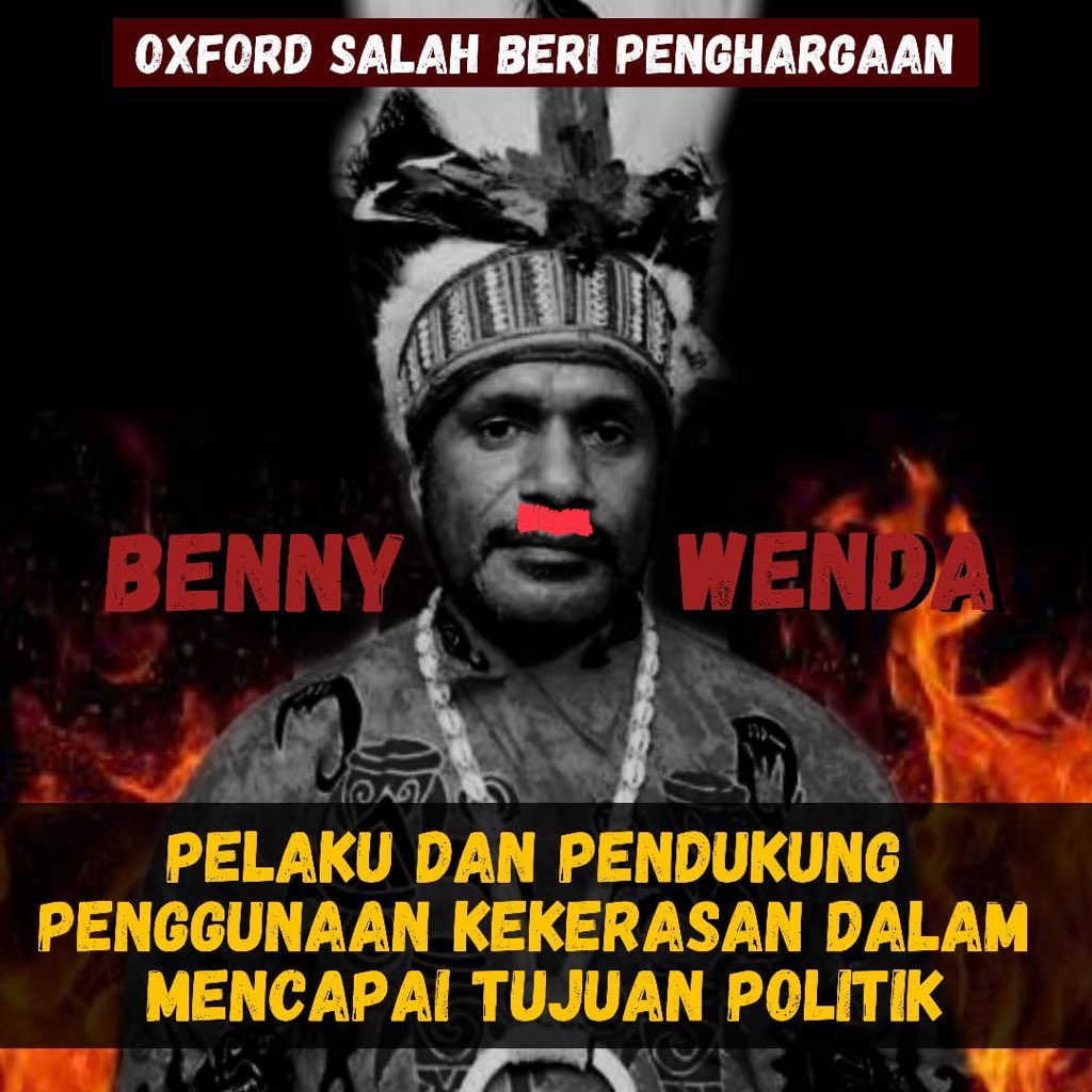 Rekam jejak  @BennyWenda & Rumbiak panjang. Dalang & otak berbagai pembunuhan di Papua mulai dari guru, pekerja jalan hingga pastor. Dukungan aktif, advokasi, diplomasi dan penggalangan dana oleh  @VeronicaKoman kpd kelompok Rumbiak dan Wenda jelas merugikan kepentingan Indonesia.