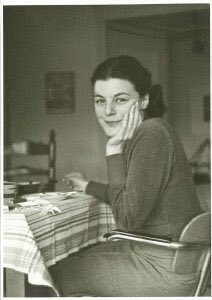 Women writers looking bored and holding a cigarette, part 63 in a series: Dola de Jong