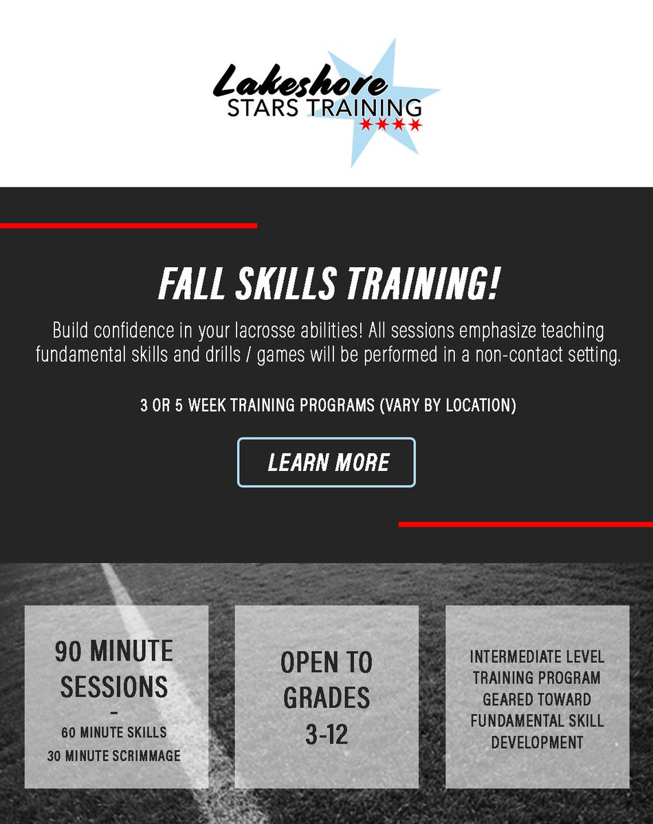 Fall Stars Training ? Registration now open! conta.cc/2DReQGS