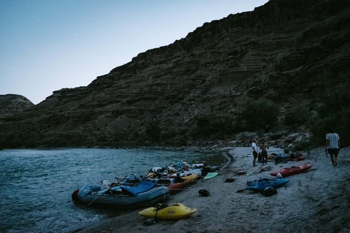 AidanWeltner's tweet photo. Photos from 5 days of off-grid, desert river trippin’ - I got to bug out and spend some time with friends on a remote river last week. Here are some photos as part of my #fcod challenge on my website https://t.co/wGtB6lRCrb https://t.co/Jc6PwvqNdx
