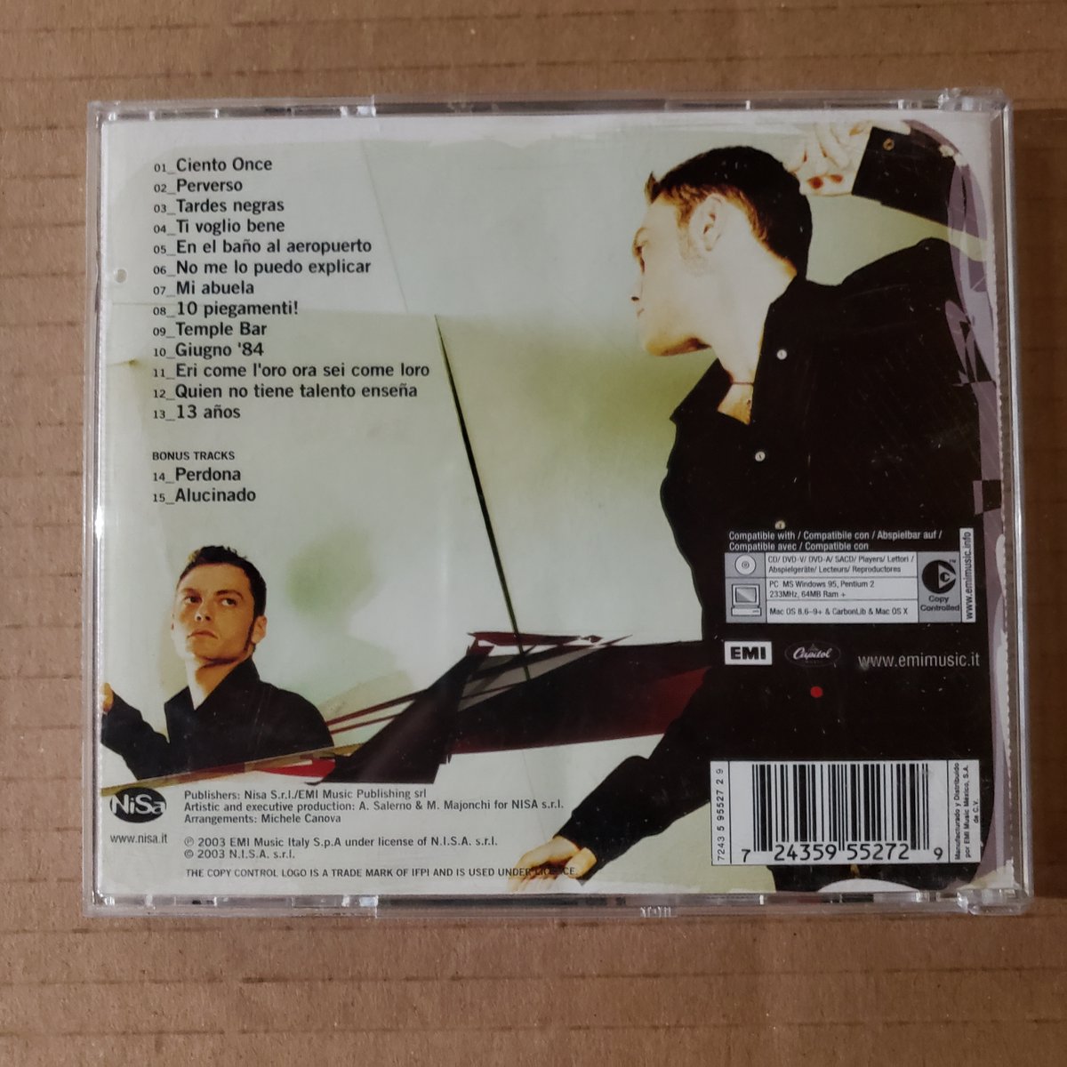 RevistasCDsYMas's tweet photo. Tiziano Ferro CD Ciento once $79
https://t.co/c5IbRwaEXD
#tizianoferro #cientoonce #tardesnegras #perdona #alucinado #nomelopuedoexplicar #perverso #rojorelativo https://t.co/FcPhRtB0HD
