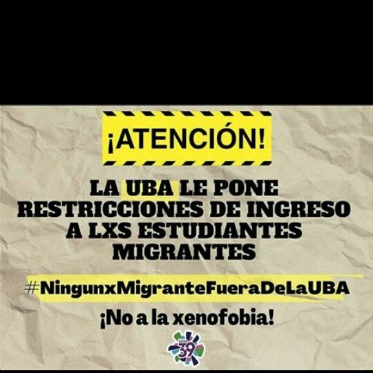 eltorrentefmed's tweet photo. 📌La UBA ha puesto restricciones de ingreso para estudiantes migrantes. Pide dos trámites imposibles de obtener en plena pandemia:

👉La convalidación del título de secundaria y un certificado de español para estudiantes no hispanohablantes

#fmedUBA #Lista39 https://t.co/8QOsnVDncU
