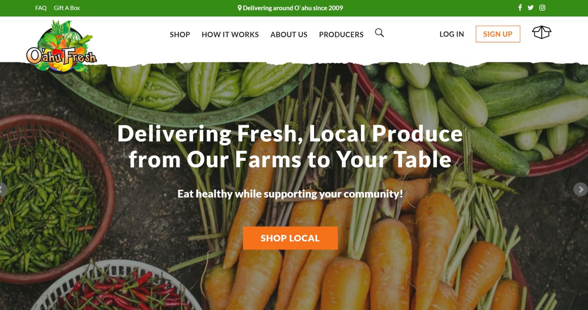 OahuFresh's tweet image. This Week With Oahu Fresh 🥕🥭🍆 - mailchi.mp/6d651fcb0633/i… New Website, New Vibes, Always Fresh!