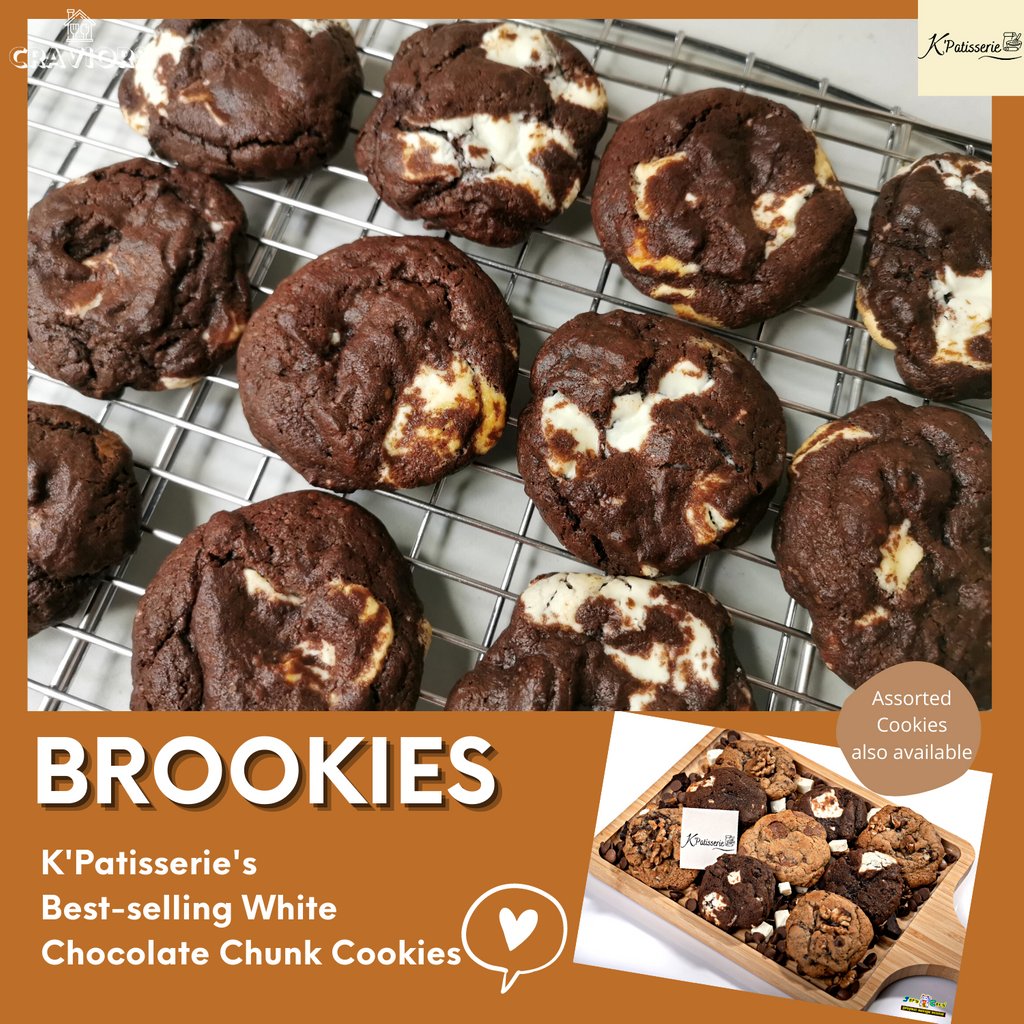 Craviorsph's tweet photo. Brookies for you! The perfect combination of two favorite treats in one.💕 Brownies with white chocolate chunks in a form of a cookie together with its gooey texture you’ll be crazy about! And we have so many flavors to choose from!

By: K'Patisserie
https://t.co/3ZXEPru7sZ https://t.co/EMrwSnaGer
