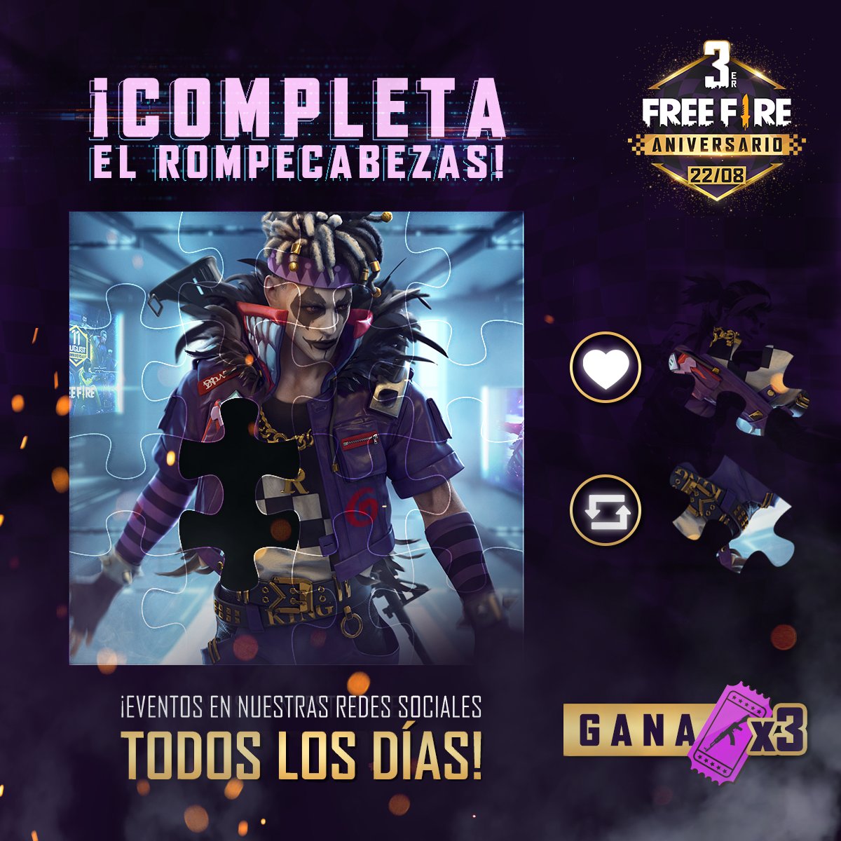 Garena Free Fire LATAM tweet media