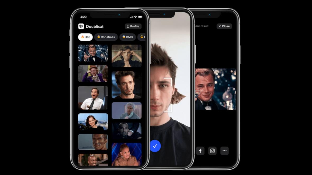 Reface, la app que convierte su rostro en un gif o meme famoso bit.ly/33Q15Dh