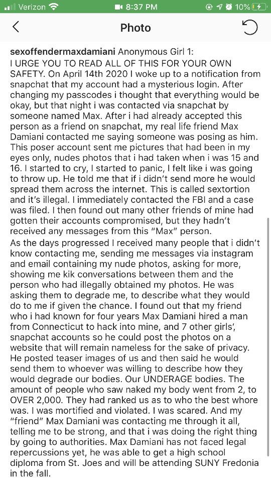 <a href="/FredoniaU/">SUNY Fredonia</a> my fredonia people plsss retweet and spread awareness.