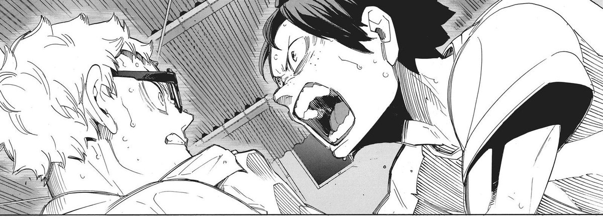 anyways long story short, this scene is a Huge changing point for tsukishima and his relationship with yamaguchi. And I like thinking about it A Lot(8/8)