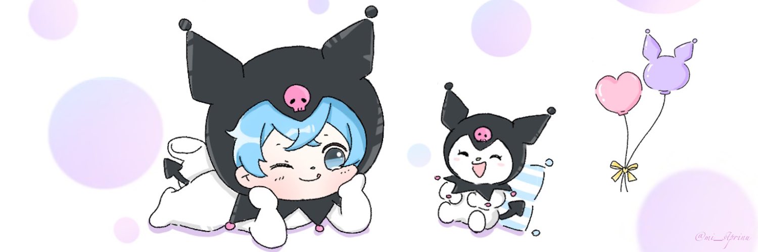 みー とてもがんばる フリーヘッダー ころんくんとクロミちゃん Rt Amp でお使いください 転載 転用 加工 Id入れてくれたら嬉しいです 任意 すとぷりギャラリー フリーヘッダー 絵柄が好みって人にフォローされたい