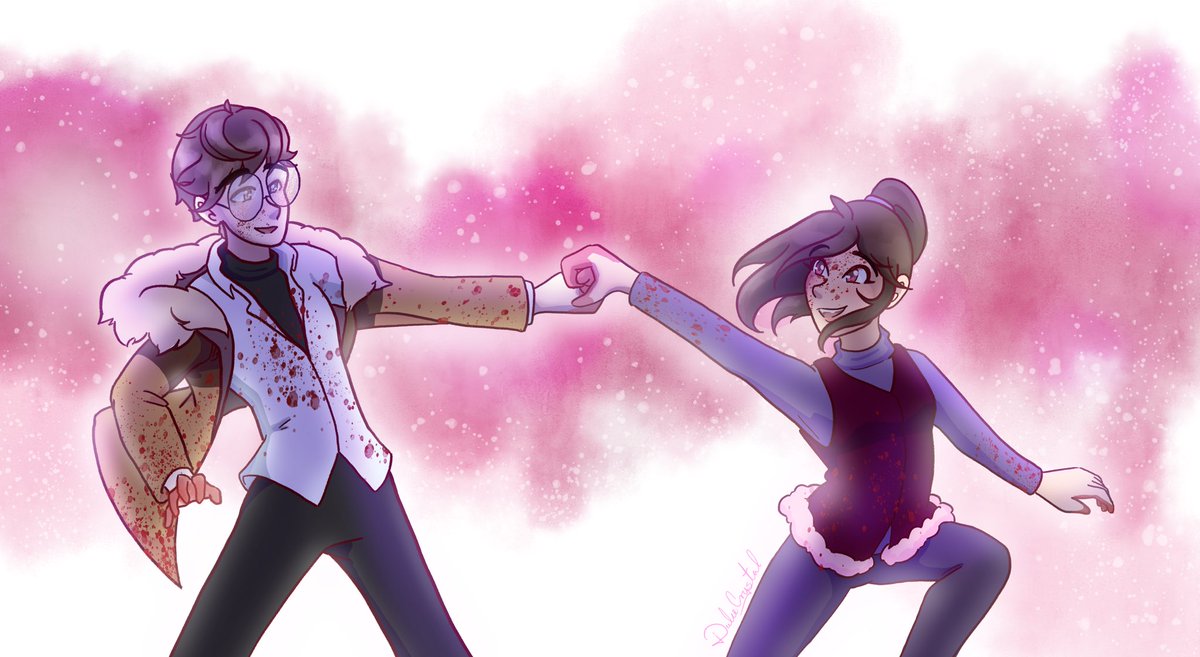 DulceCrystal9's tweet photo. lol made a quick drawing about a game that I love but not many know about #DangerousFellows is sooooo cool and I adore it!!! It’s a small story and I WANT TO PLAY THE SCHOOL AU... whatever #DangerousFellowsLawrence #Lucydream https://t.co/uCsELMEtOW