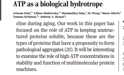 Condensates are awesome because their physical properties change in response to stimuli. Like knobs. So, the next we asked is: what tunes the properties of SpmX & PopZ "knobs" & what's the relevance to Caulobacter's lifestyle? Thanks to this work from  @HymanLab  #ATPnspired.7/14