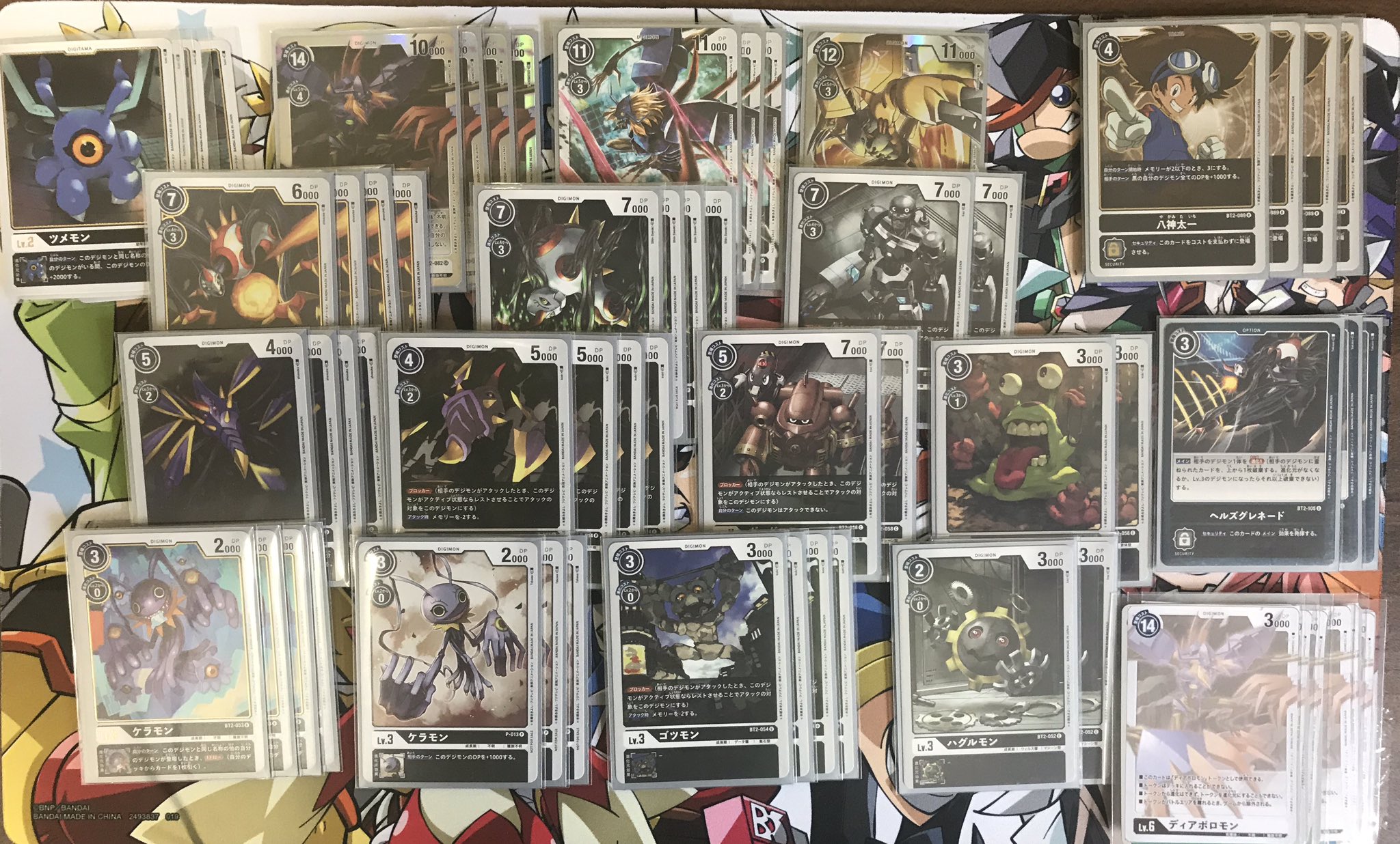 マタヤン 大体青使ってる人 On Twitter ディアボロモンデッキ完成 1番面倒だったのは公式hpでダウンロードできるトークンがpdfファイルでマルチコピー機で印刷手順が違うので 1p9枚のjpgファイルに作り直した作業でした デジカ Https T Co Wglgexzxfb Twitter