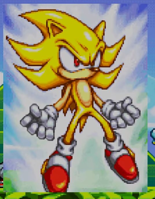 Super Sonic (Sonic X / Sonic Advance 2) : r/PixelArt