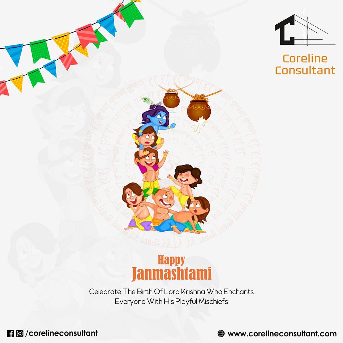 CorelineC's tweet photo. #happyjanmashtami2020 https://t.co/IjoPJo4Amk