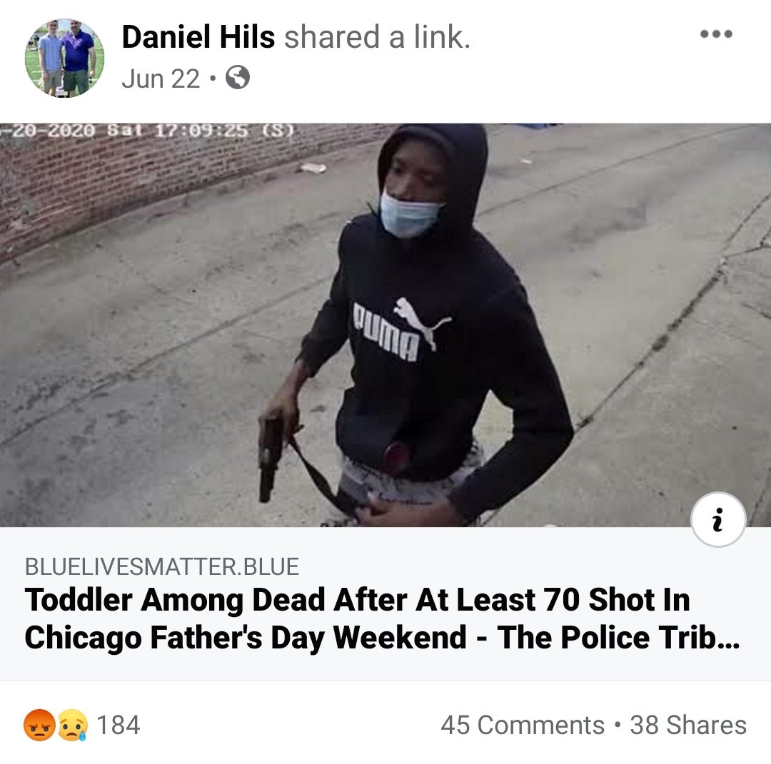 He is not supporting the police. He is using the platform he has to actively sew division, even openly smearing Collaborative Agreement partner Iris Roley.