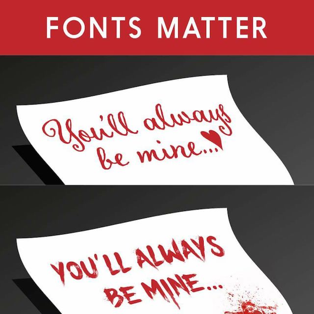 Fonts matter.