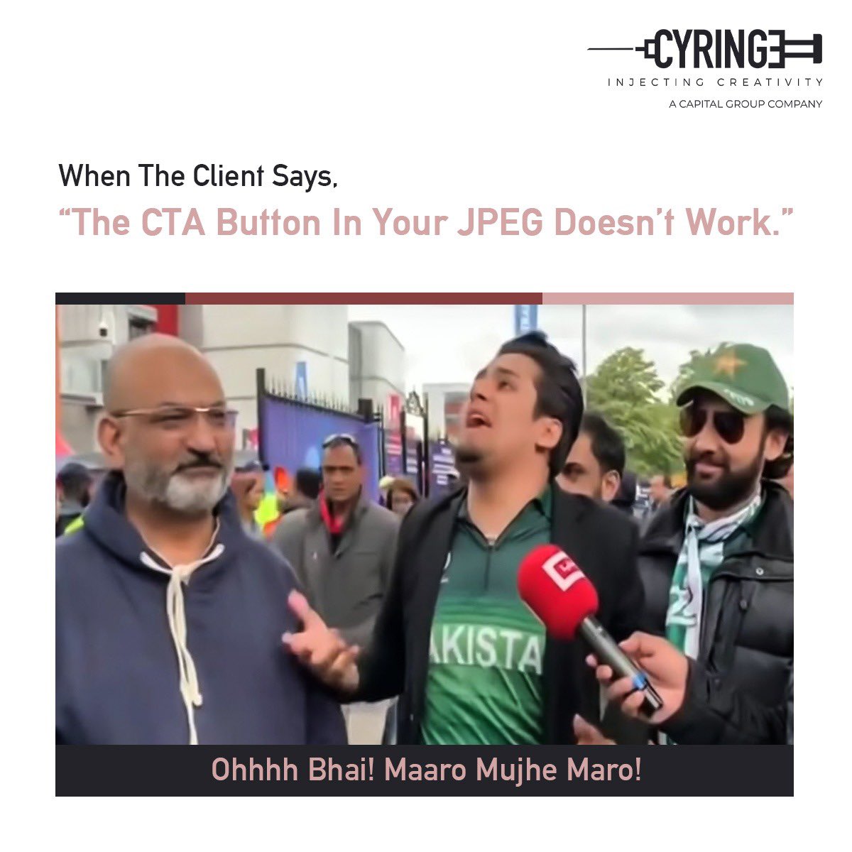 cyringemedia's tweet photo. CS Team wondering what kind of sorcery is this? 🤔😯

#CyringeDigiMedia #AgencyLife #MemeLife #CTA  #InjectingCreativity #AdvertisingAgency #DigitalMarketing #AgencyMemes #BrandMarketing #ContentMarketing #Client #engagement #interaction #advertisments #digitalads #digitalmedia https://t.co/SY6ROuAGGM