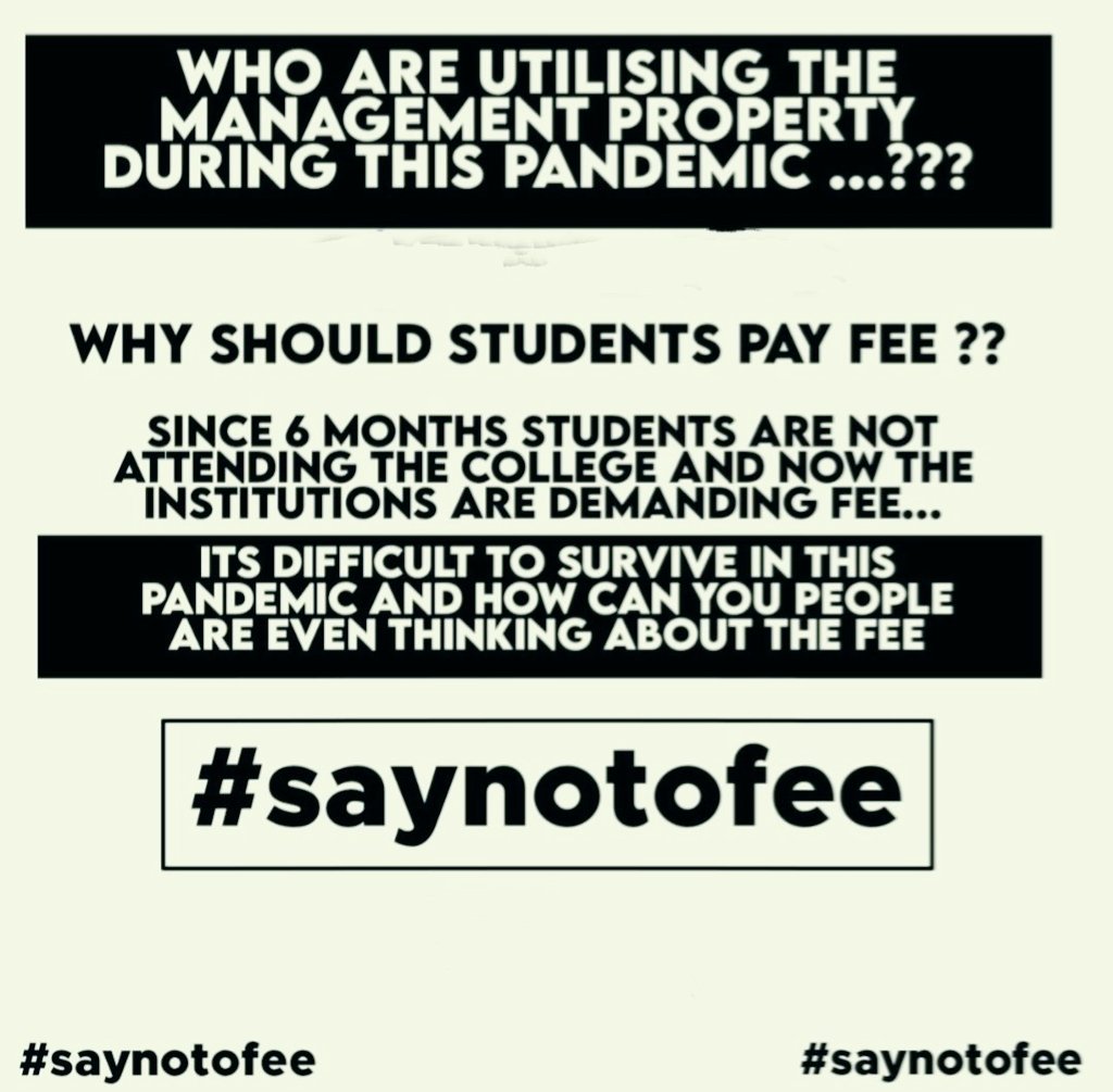 Ashutosh_1Yadav's tweet photo. #SayNoToFees 
@GKVUnion 
@GkvSocial 
@DrRPNishank 
@ugc_india https://t.co/YBSUZT0kh5