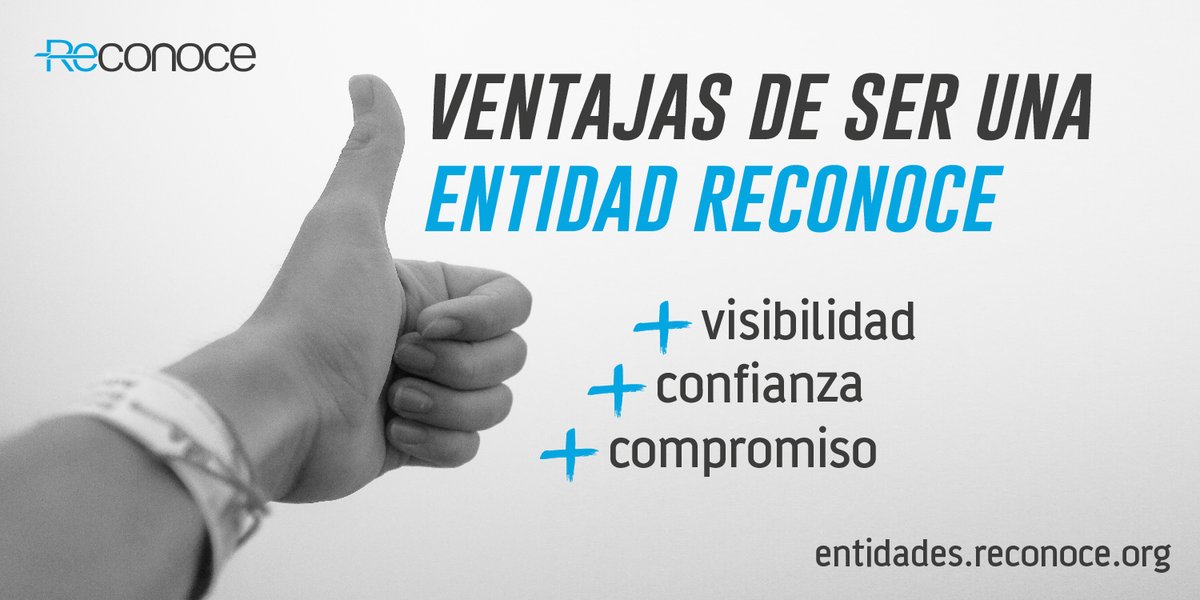 RedReconoce's tweet photo. ¿Qué ventajas tiene convertirse en #EntidadReconoce? 💙
Formaréis parte de una red nacional de organizaciones que impulsan el valor del #voluntariado a través del reconocimiento de sus #competencias.
▪️ Infórmate en https://t.co/l0pxIwRdxD https://t.co/VpecXV7PDw