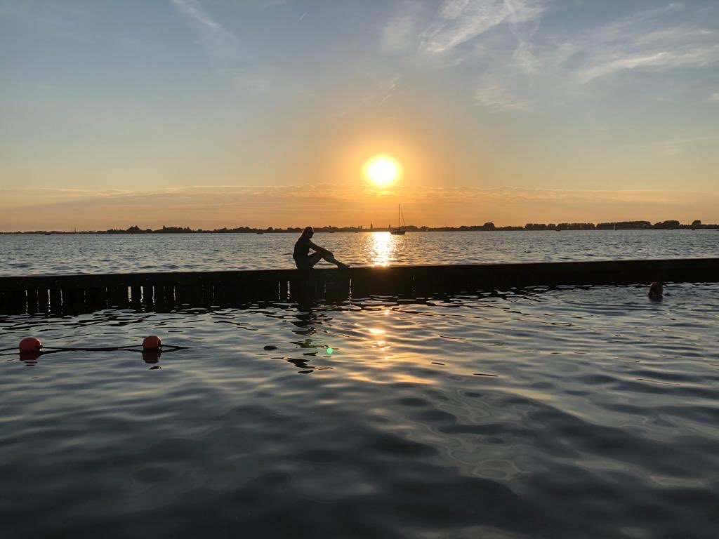 @pip_says Yesterdayevening #Braassemermeer #lake #groenehart #holland #KaagenBraassem #zen #TRTL