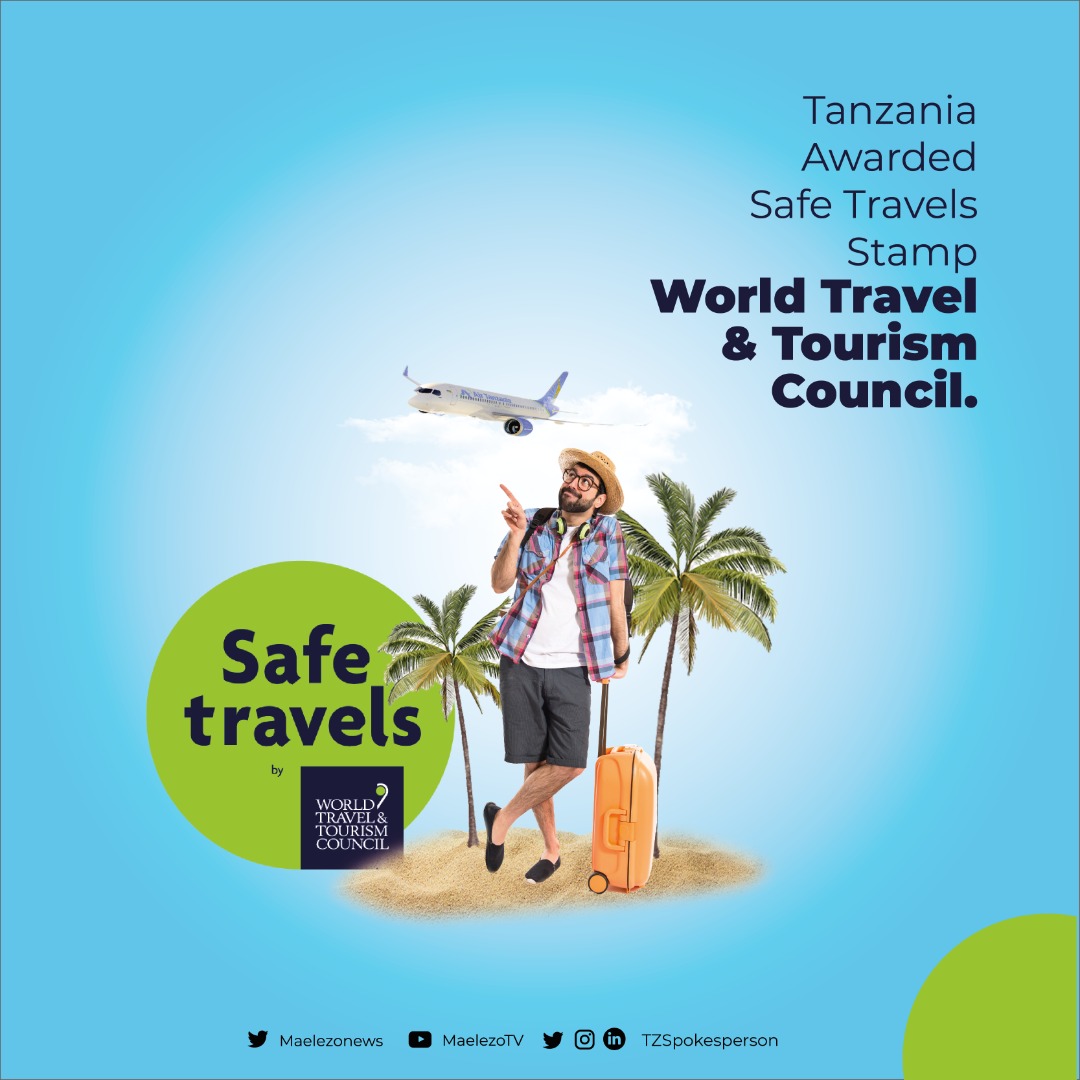 Tanzania is Safe! 
Tanzania awarded safe travel status by the World Travel &amp; Tourism Council / / Tanzania is a safe destination / / @tz_unforgettable <a href="/tanzaniaparks/">Tanzania Parks</a> to <a href="/DestinationTan2/">Destination Tanzania</a>