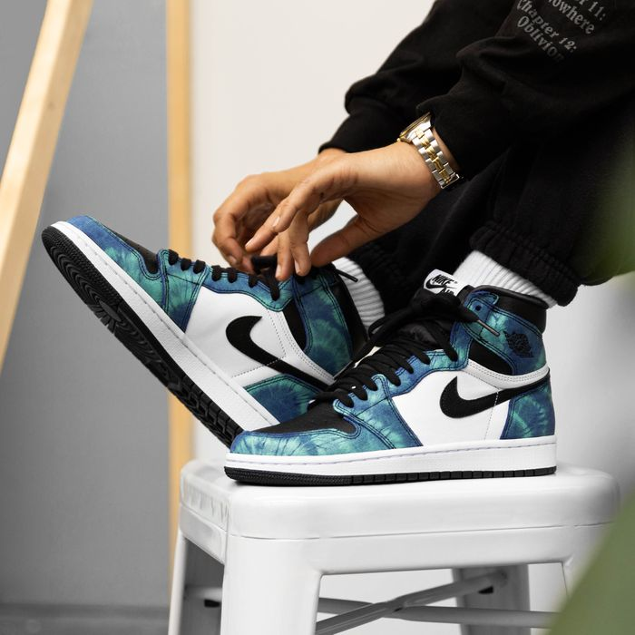 jordan 1 high tie dye footlocker