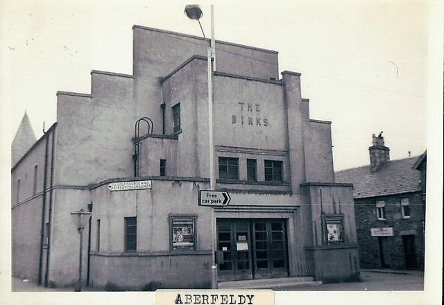 Day 7: The wonderful 436-seat ‘Snowcrete’ covered Birks Cinema in Aberfeldy, Perth & Kinross opened on 3rd July 1939. During WWII it became crucial in keeping the townsfolk informed by showing newsreels 