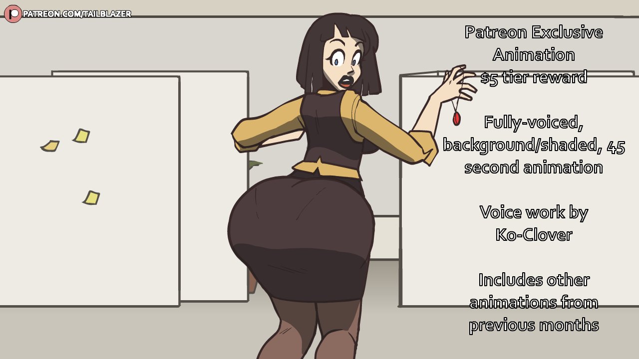 Tail-Blazer 🔞(same on Blusky and ItakuPatreon) on X: I thought I would  use this opportunity to show some previews for my newest Patreon animation.  The $5 tier gains access to a voiced