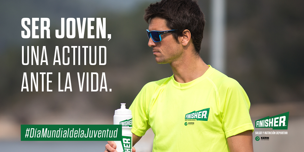 #DíaMundialdelaJuventud Ser un #finisher es querer mantenerse saludable, activo, con energía y con retos por delante. 🗒️💪 Resumiendo... ¡sentirse joven de espíritu! 🤟 ¿Os identificáis? ➡️ ¡RT si también lo creéis! #energía #actitud 📸 @MiquelBlanchart, #deportistaFinisher