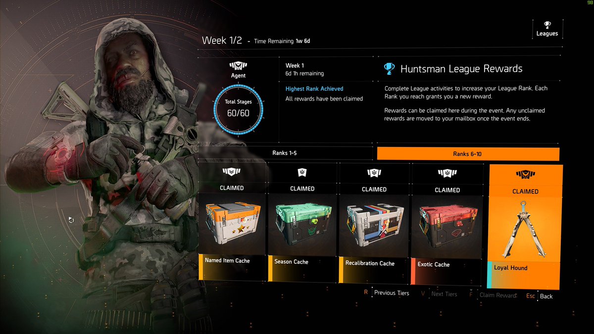 conqueror182's tweet photo. All Challenges DONE..
Agent rank acquired..
Trophy claimed 😎👌💪
#TheDivision2 https://t.co/2IVUkHM2oy