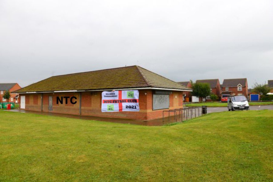 FutsalNtc's tweet photo. NTC’s training ground set for the lads tonight in prep for the big friendly next week with league rivals Bradley FC!

#WeGoAgain #WinNumber2 https://t.co/q9J1LnWrXO