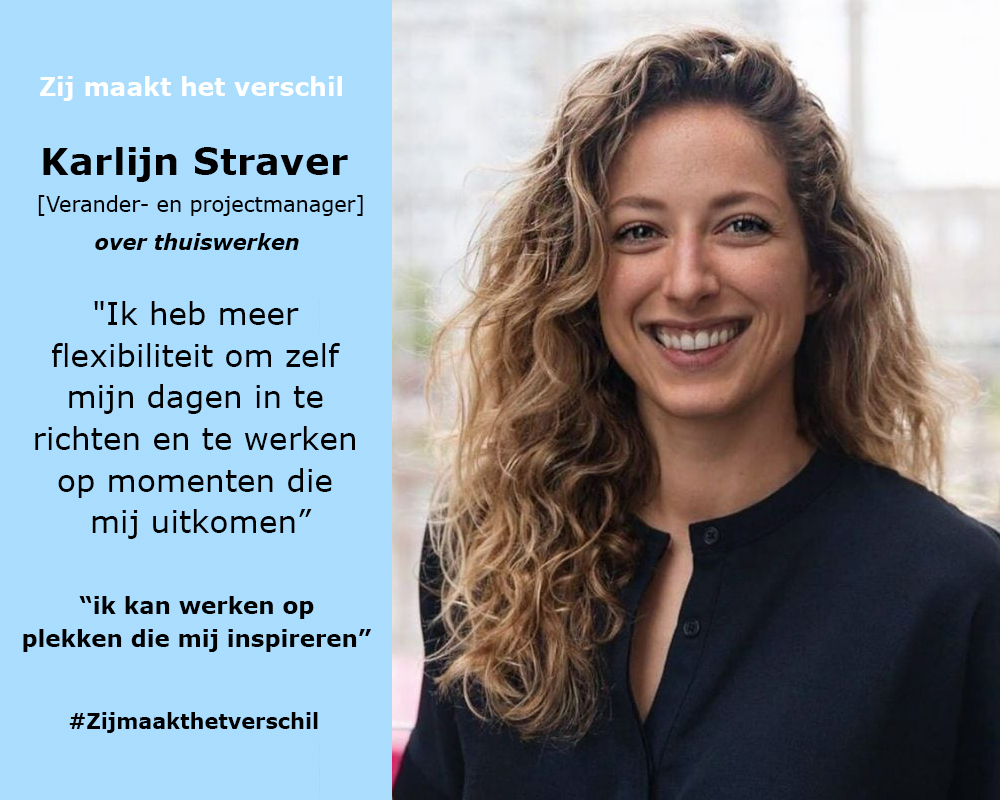 Lees het volledige verhaal over ‘thuiswerken’ op vrouwenvannu.nl/landelijk/zij-… In de campagne ‘Zij maakt het verschil’ wordt de stem van en visie op de kracht van vrouwen verzamelt met daarbij de vraag: hoe gaan we van crisis naar verandering? <a href="/NLVrouwenraad/">Nederlandse Vrouwen Raad</a>